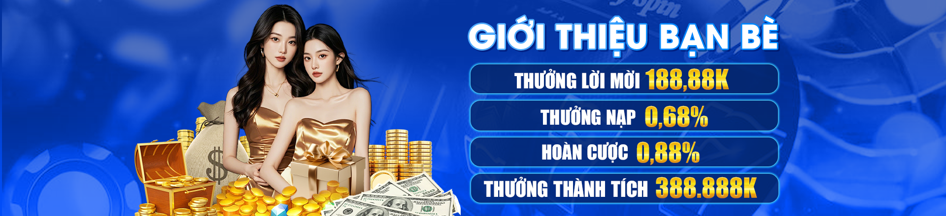 Hình ảnh quảng cáo của rwin hiển thị nền tảng và các lợi ích