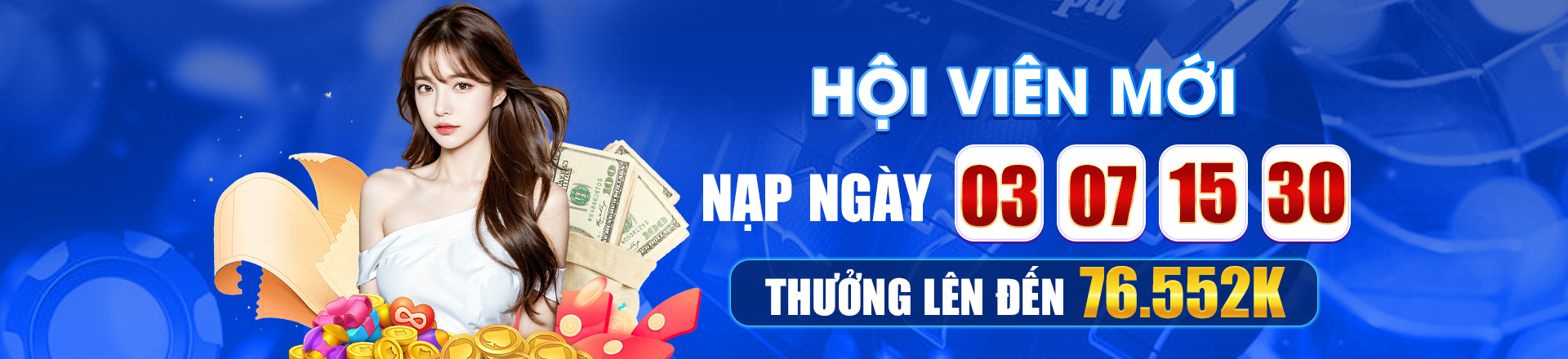 Hình ảnh quảng cáo của rwin hiển thị nền tảng và các lợi ích