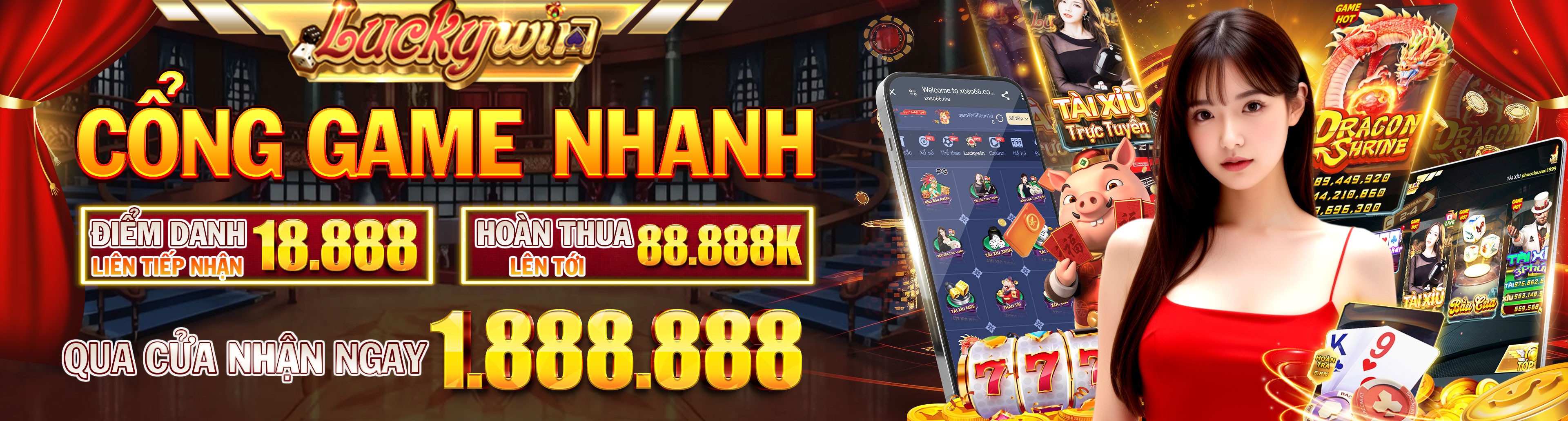 Hình ảnh quảng cáo của rwin hiển thị nền tảng và các lợi ích