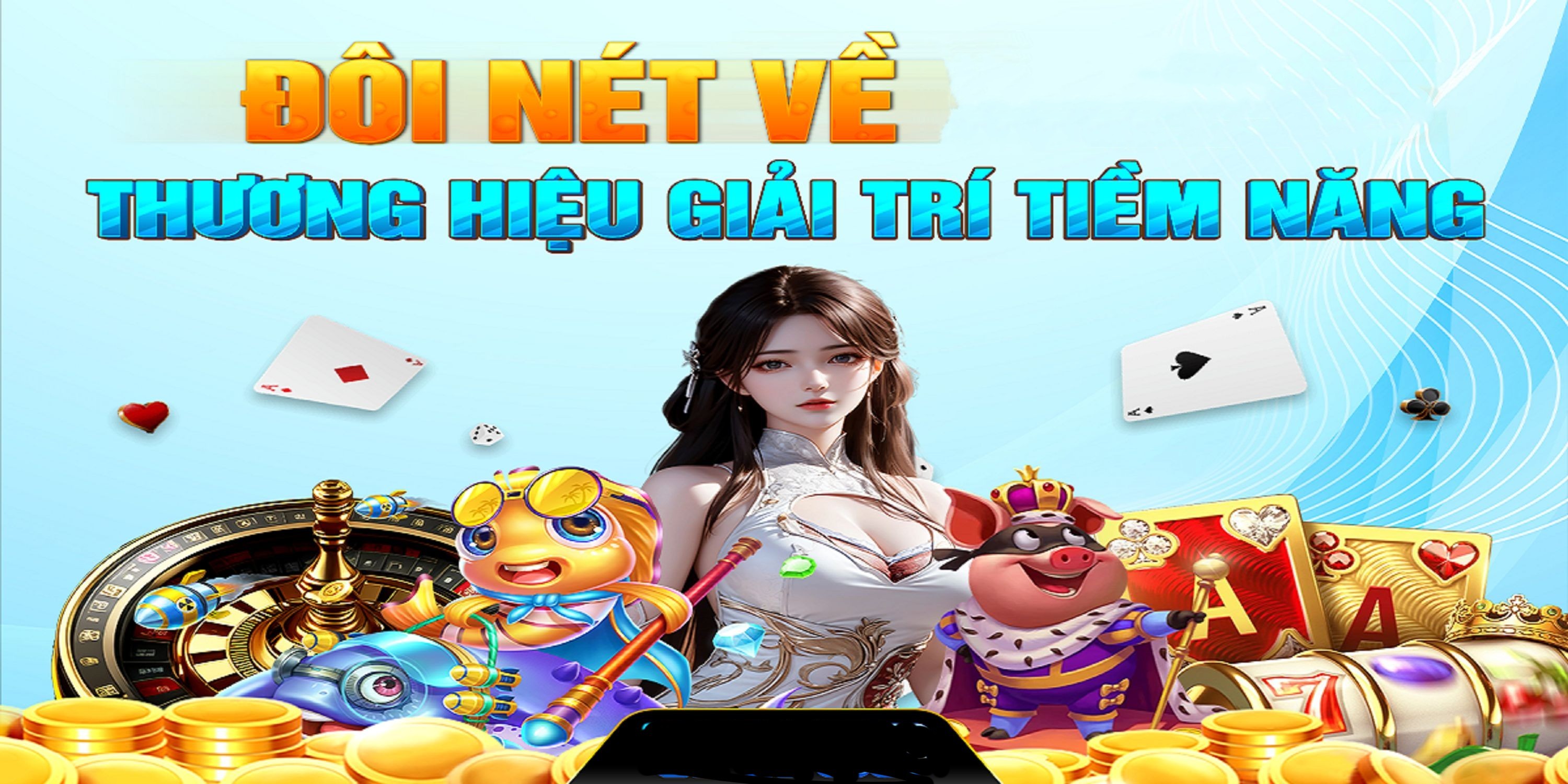 Hình ảnh quảng cáo của rwin hiển thị nền tảng và các lợi ích
